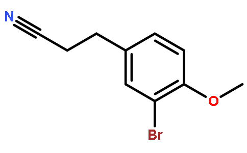 3-(3-溴-4-甲氧基苯基)丙腈