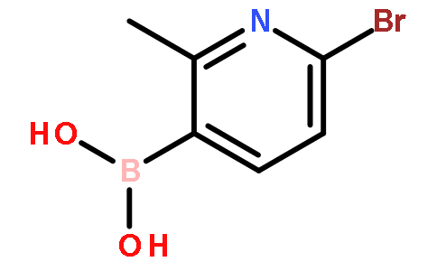 6-溴-2-甲基吡啶-3-硼酸