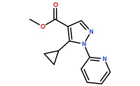 5-环丙基-1-(吡啶-2-基)-1H-吡唑-4-羧酸甲酯