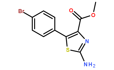 2-氨基-5-(4-溴苯基)噻唑-4-羧酸甲酯