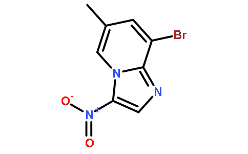 8-溴-6-甲基-3-硝基咪唑并[1,2-a]吡啶