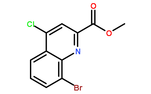 8-溴-4-氯喹啉-2-甲酸甲酯