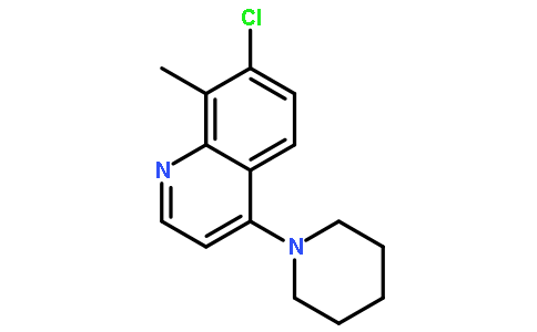 7-氯-8-甲基-4-(哌啶-1-基)喹啉