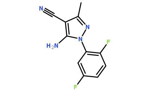 5-氨基-4-氰基-1-(2,5-二氟苯基)-3-甲基吡唑