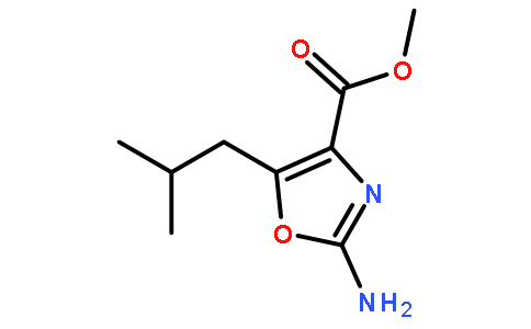 2-氨基-5-异丁基噁唑-4-羧酸甲酯