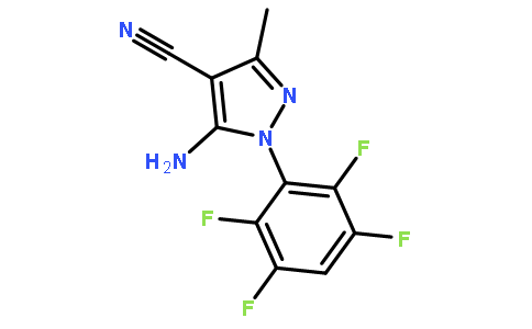 5-氨基-4-氰基-3-甲基-1-(2,3,5,6-四氟苯基)吡唑