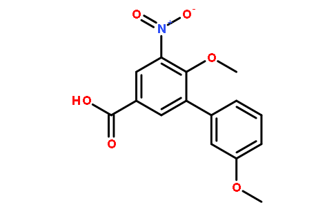 3,6-二甲氧基-5-硝基-[1,1-聯(lián)苯]-3-羧酸