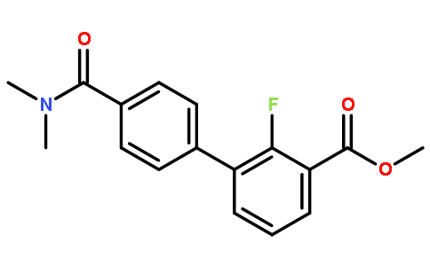 4-(二甲基氨基甲酰)-2-氟-[1,1-聯(lián)苯]-3-羧酸甲酯