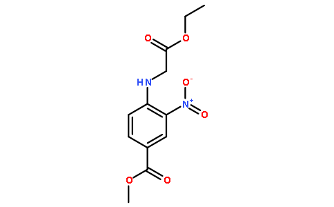 4-((2-乙氧基-2-氧代乙基)氨基)-3-硝基苯甲酸甲酯