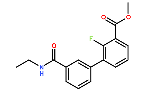 3-(乙基氨基甲酰)-2-氟-[1,1-聯(lián)苯]-3-羧酸甲酯
