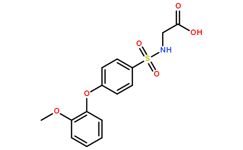 N-{[4-(2-Methoxyphenoxy)phenyl]sulfonyl}glycine