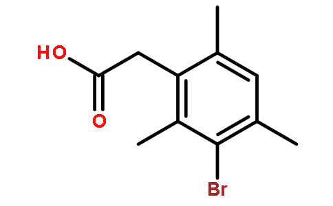 2,4,6-三甲基-3-溴苯乙酸