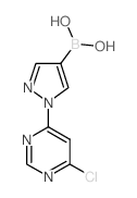 1-(6-氯嘧啶-4-基)吡唑-4-硼酸
