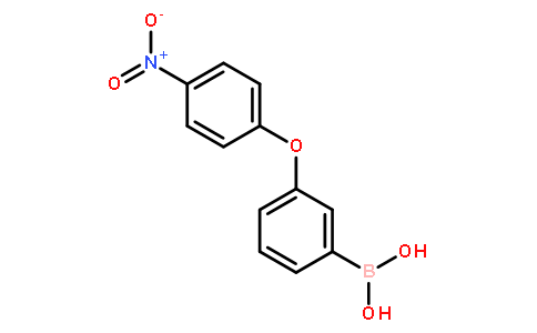 3-(4-硝基苯氧基)苯硼酸