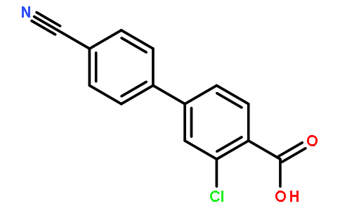 3-氯-4-氰基-[1,1-联苯]-4-羧酸