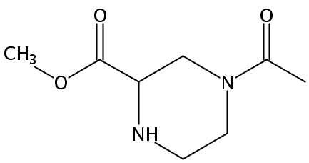 Methyl 4-acetylpiperazine-2-carboxylate