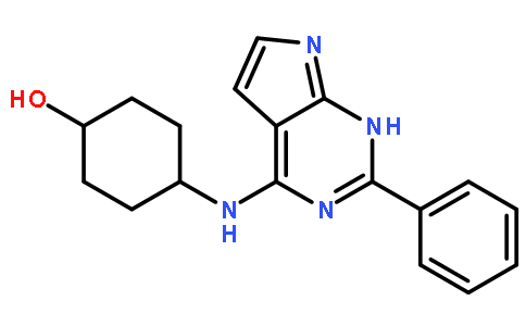 (1R,4R)-4-(2-苯基-7H-吡咯并[2,3-D]嘧啶-4-氨基)环己醇