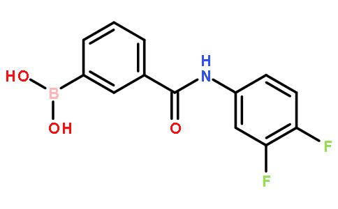 N-(3,4-二氟苯基) 3-硼苯甲酰胺