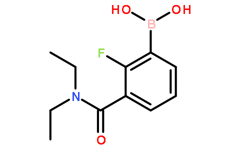 3-(二乙基氨基甲酰)-2-氟苯硼酸
