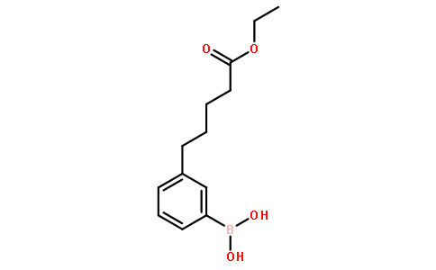 3-(4-羰基乙氧基丁基)苯硼酸