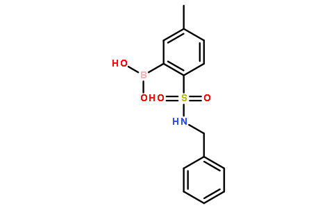 2-(N-苄基磺酰基)-5-甲基苯硼酸