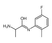 2-amino-N-(5-fluoro-2-methylphenyl)propanamide