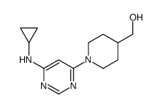 (1-(6-(Cyclopropylamino)pyrimidin-4-yl)piperidin-4-yl)methanol