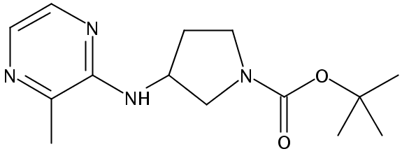 tert-Butyl 3-((3-methylpyrazin-2-yl)amino)pyrrolidine-1-carboxylate