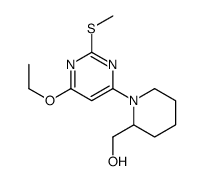 (1-(6-Ethoxy-2-(methylthio)pyrimidin-4-yl)piperidin-2-yl)methanol