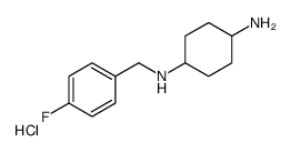 N1-(4-Fluorobenzyl)cyclohexane-1,4-diamine hydrochloride