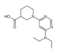 1-(6-(Diethylamino)pyrimidin-4-yl)piperidine-3-carboxylic acid