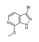 3-bromo-7-methoxy-2H-pyrazolo[3,4-c]pyridine