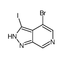 4-Bromo-3-iodo-1H-pyrazolo[3,4-c]pyridine