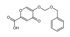 4-oxo-5-(phenylmethoxymethoxy)pyran-2-carboxylic acid