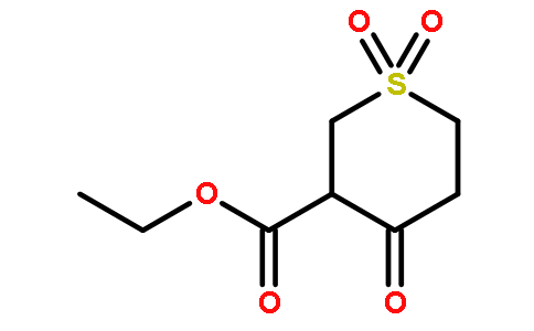 4-氧代四氢-2H-硫代吡喃-3-羧酸乙酯 1,1-二氧化物