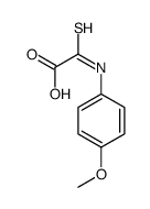 2-(4-methoxyanilino)-2-sulfanylideneacetic acid