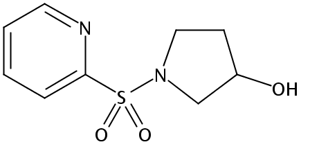 1-(Pyridin-2-ylsulfonyl)pyrrolidin-3-ol
