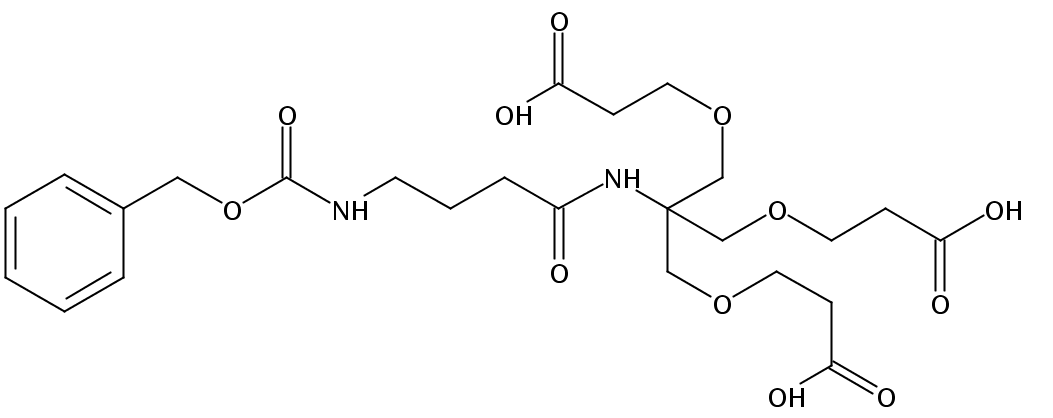 10,10-Bis((2-carboxyethoxy)methyl)-3,8-dioxo-1-phenyl-2,12-dioxa-4,9-diazapentadecan-15-oic acid