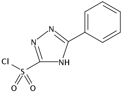 5-Phenyl-1H-1,2,4-triazole-3-sulfonyl chloride