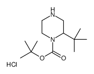 tert-butyl 2-tert-butylpiperazine-1-carboxylate,hydrochloride