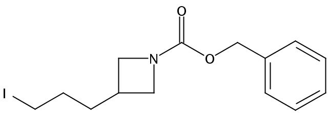 Benzyl 3-(3-iodopropyl)azetidine-1-carboxylate