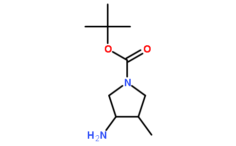 3-氨基-4-甲基吡咯烷-1-羧酸叔丁酯