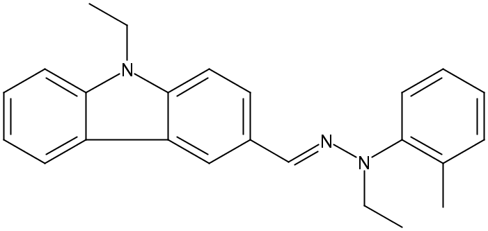 9-乙基咔唑-3-甲醛 N-乙基-N-(邻甲苯)腙