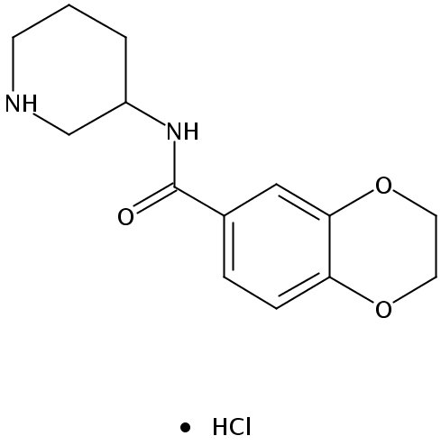 N-(Piperidin-3-yl)-2,3-dihydrobenzo[b][1,4]dioxine-6-carboxamide hydrochloride