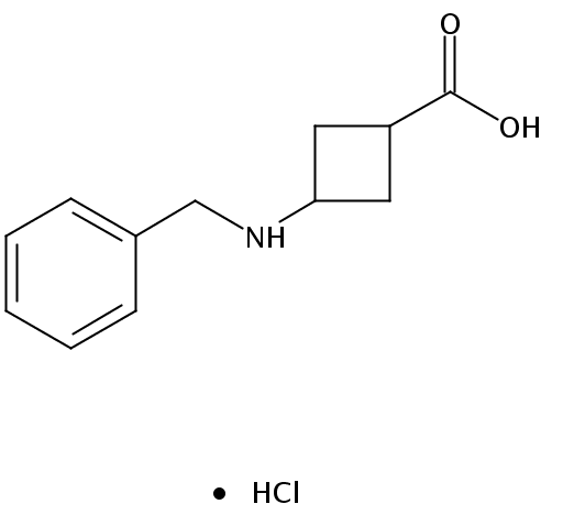 3-(Benzylamino)cyclobutanecarboxylic acid hydrochloride