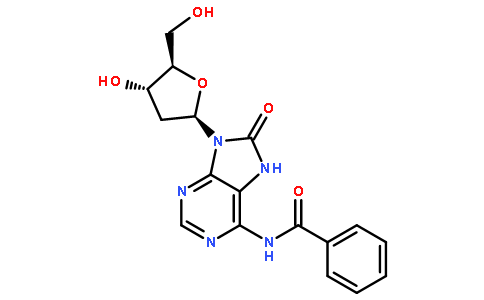 N6-苯甲酰基-2’-脱氧-8-氧代腺苷酸