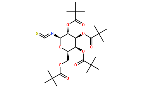 2,3,4,6-四-O-特戊酰基-β-D-吡喃半乳糖基异硫氰酸酯
