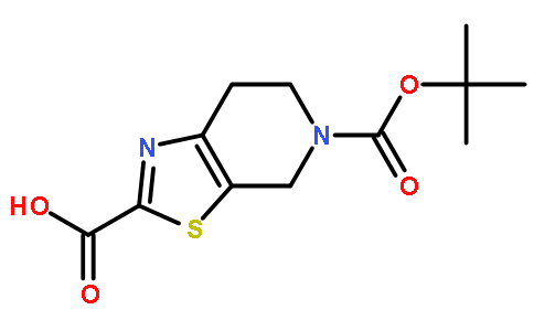 5-(叔丁氧基羰基)-4,5,6,7-四氢噻唑并[5,4-c]吡啶-2-羧酸