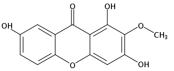 1,3,7-trihydroxy-2-methoxyxanthen-9-one
