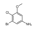 3-Bromo-4-chloro-5-methoxyaniline